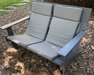 Emmet Room and Board Loll Lollygager Charcoal Grey Sofa with Cushions! It measures 53x29x28 inches. 