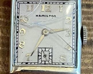 Antique 14K Gold Filled Hamilton Watch (as Is) 