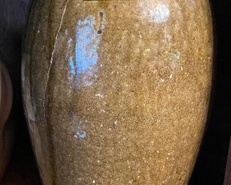 J F Seagle One Gallon Alkaline Glaze Jar