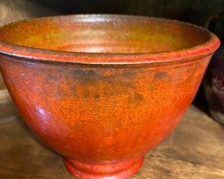 Chrome Red North State Pottery Bowl