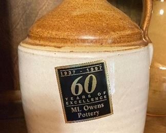 1997 M. L. Owen Pottery Jug