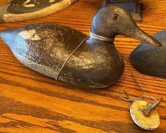 Old Wooden Duck Decoy