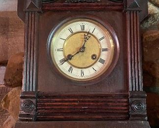Old Cathedral Style Mantle Clock