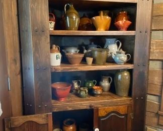 Primitive Corner Cabinet