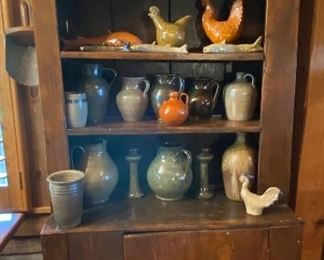 Primitive Step Back Cupboard 