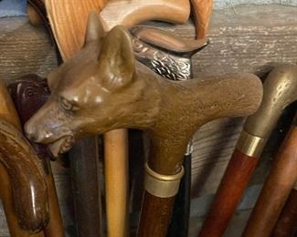 Fox Head Cane