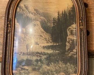 Gesso Framed Outdoor Themed Print