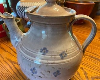 Dogwood Decorated ML Owen Teapot