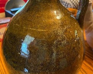 Alkaline Glaze Jug