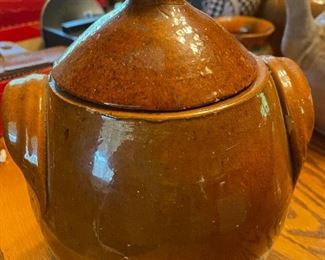 Early Jugtown Pottery Storage Jar