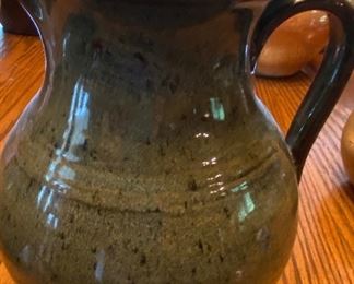 Vernon Owens Signed Jugtown Pitcher