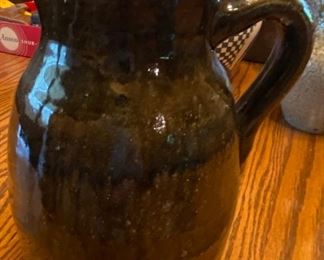 Grace Nell Hewell Gillsville Georgia Pottery Pitcher