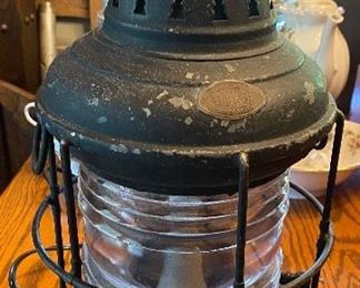 Electrified Perko Marine Lamp