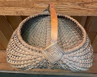 Nice Old Oak Basket