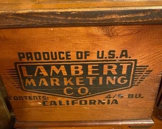 Old Lambert Storage Box