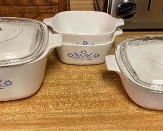 Assorted Corningware