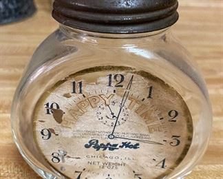 Nash's Happy Time Paper Label Mustard Jar