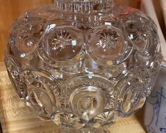 Old EAPG Covered Compote