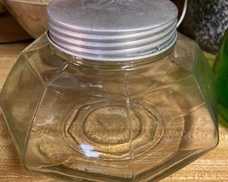 Old Aridor Tobacco Jar with Lid