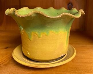 N. Owens Pottery Vase