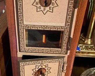 Old Postal Box with Keys