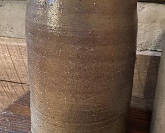 Old NC Pottery Salt Glaze Storage Jar