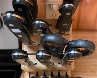 Wusthof Knife Set with Block