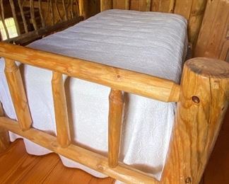 Primitive Wooden Day Bed