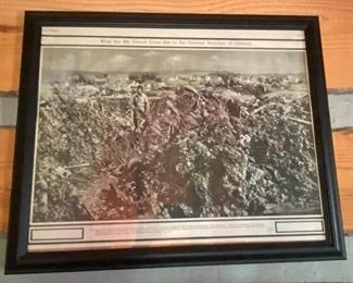 World War One Battle Print