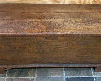 Early Primitive Blanket Chest (Alamance County)