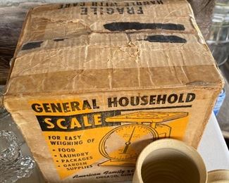 Vintage Household Scale in Box