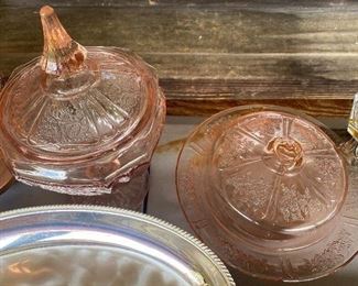 Pink Depression Glass