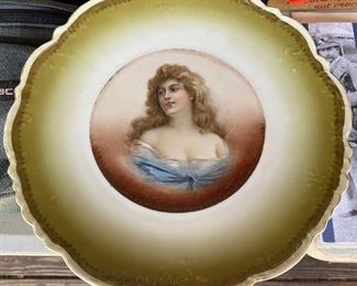 Large Austrian Portrait Plate