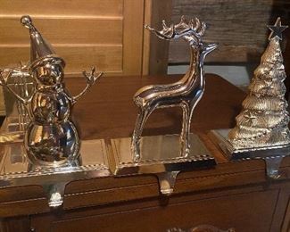 Brass Stocking Hangars