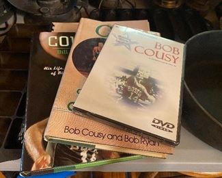Bob Cousy Books and DVD