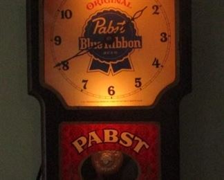 Pabst Electric clock - circa 1950's