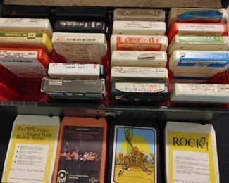 8 track tapes