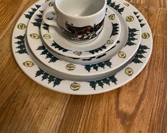 Another view of Suisse dishes 