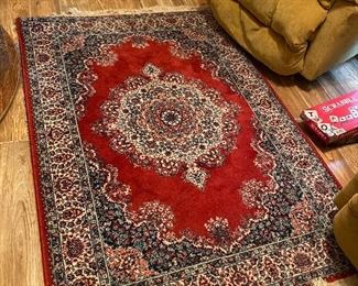 Area rug - measures 4’ x 5’ 8”