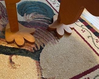 Another view of table