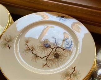 Lenox pine cone china 