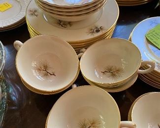 Cups and saucers 