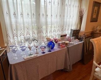 Some of the Martini glasses