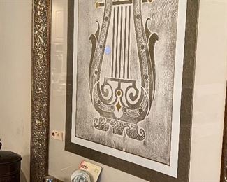 Art - signed Lyre