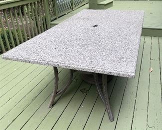 Granite Outdoor table