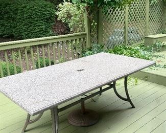 Granite Outdoor table