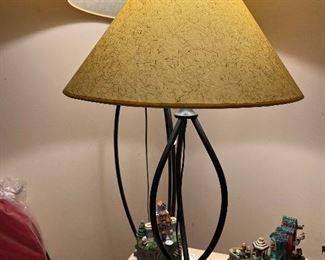 Table and floor lamps