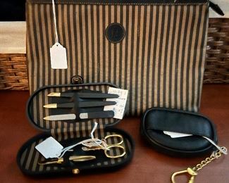 Fendi Coin case and Manicure Set - only 
