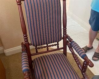 1880's rocking chair. Absolutely beautiful condition handed down and cared for for generations. 