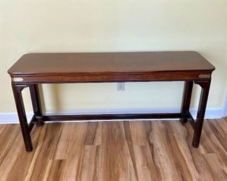 Chinoiserie Entry Table (or sofa console table)